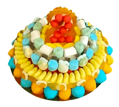 gateau bonbon theme minion
