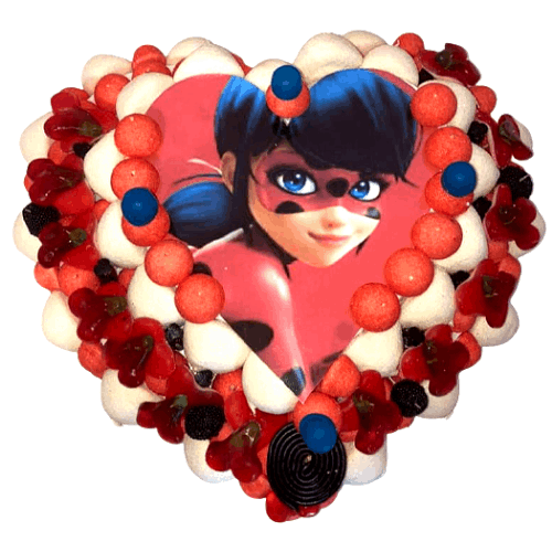 Gateau bonbon lady bug
