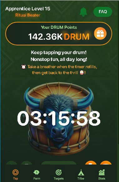 🥁Wigwam Drum Game