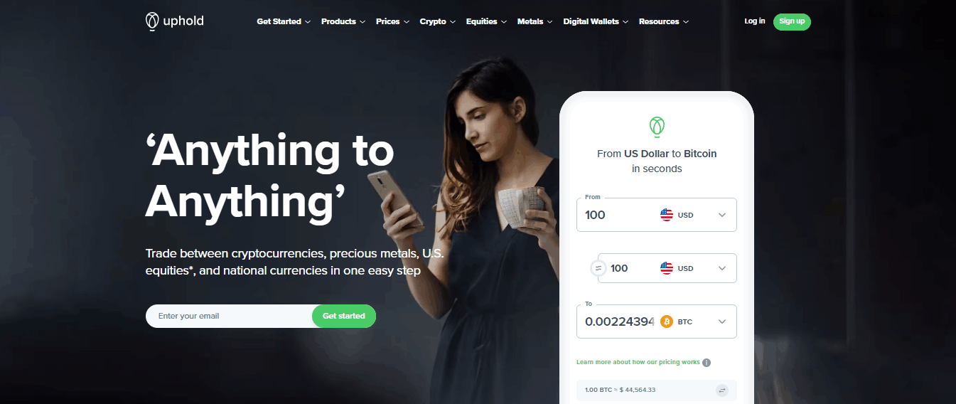 banner wallet uphold