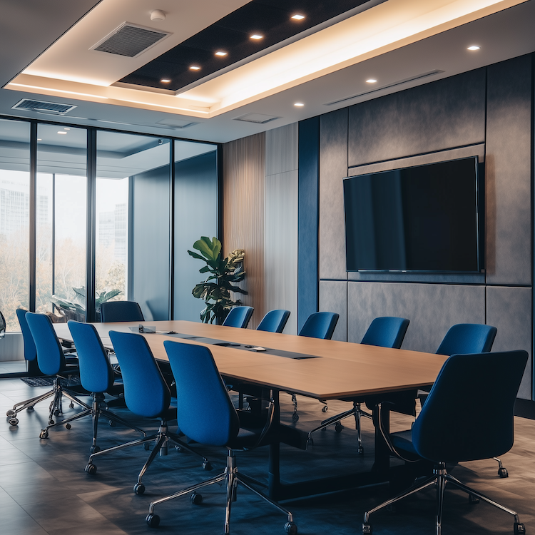 Storm AV Global Blue Conference Room