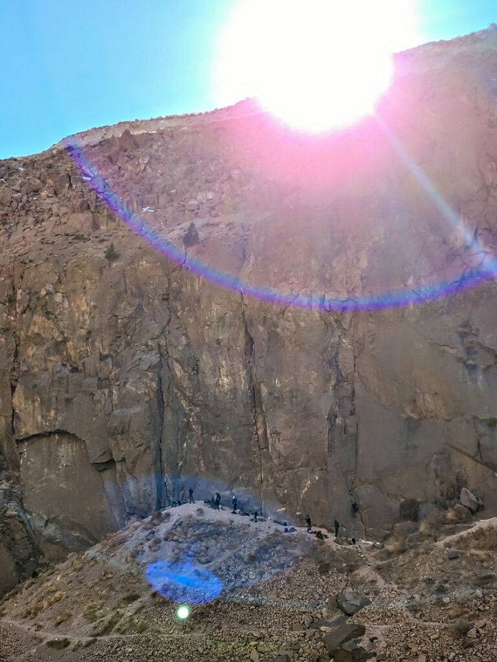 rock climbing owens river gorge