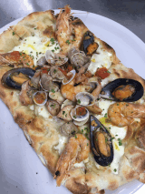 Pinsa marisco