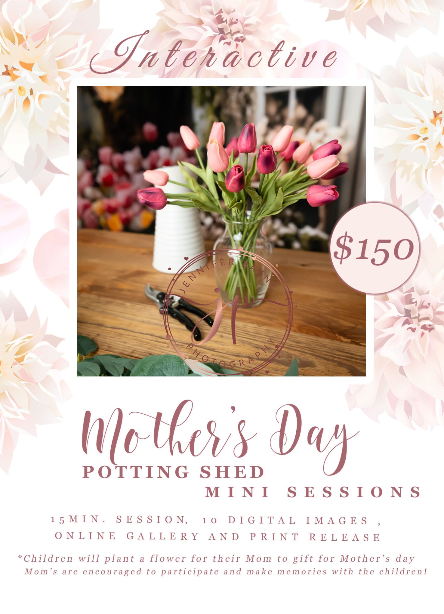 Jennifer Payne Photography Mothers Day Potting Shed 