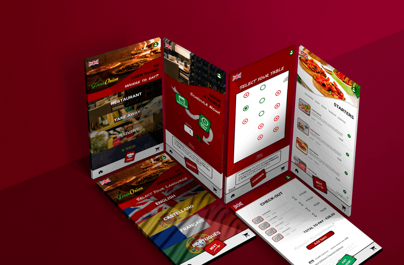 FreshOnion Restaurant App