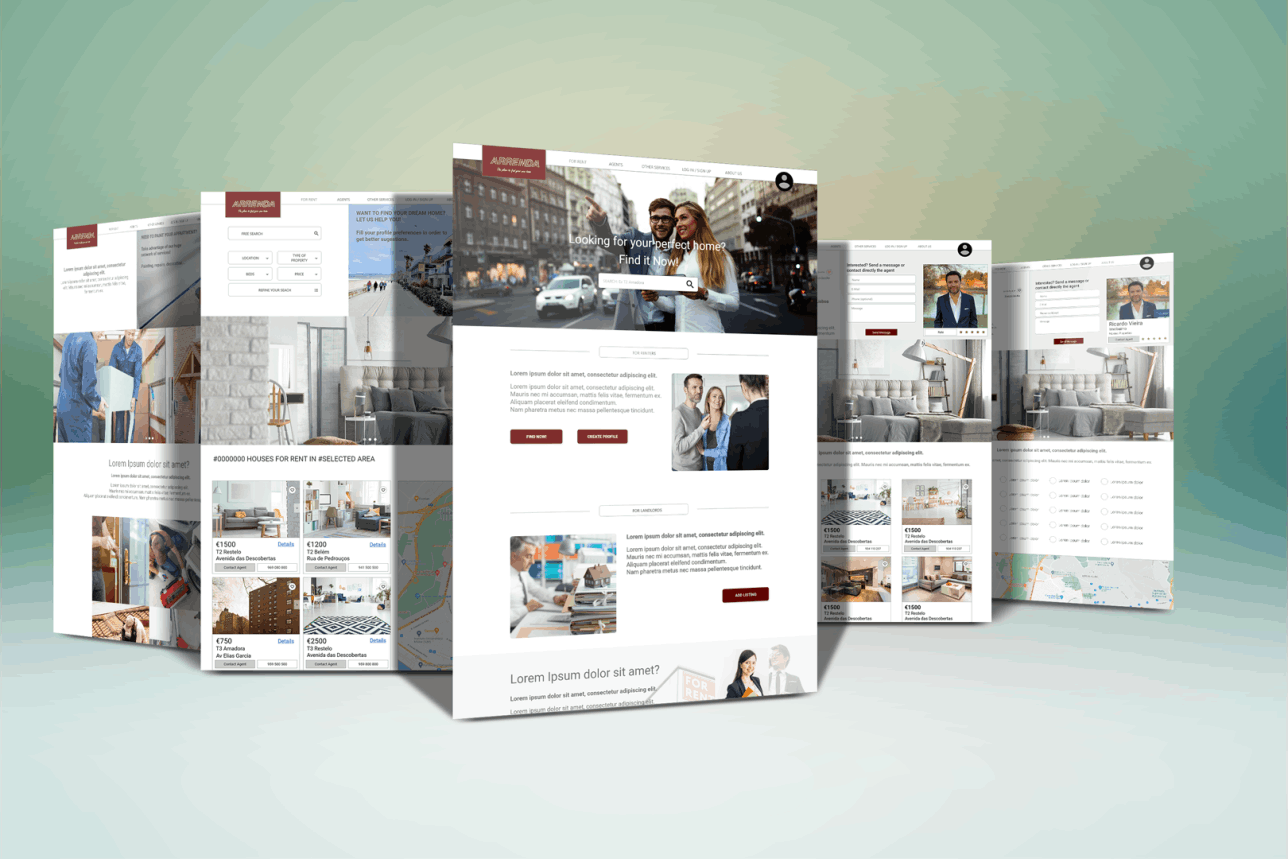 Arrenda Retal Website