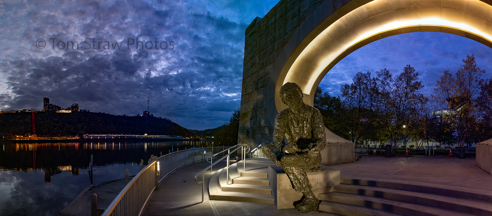 Fred Rogers Monument, North Shore, Pittsburgh