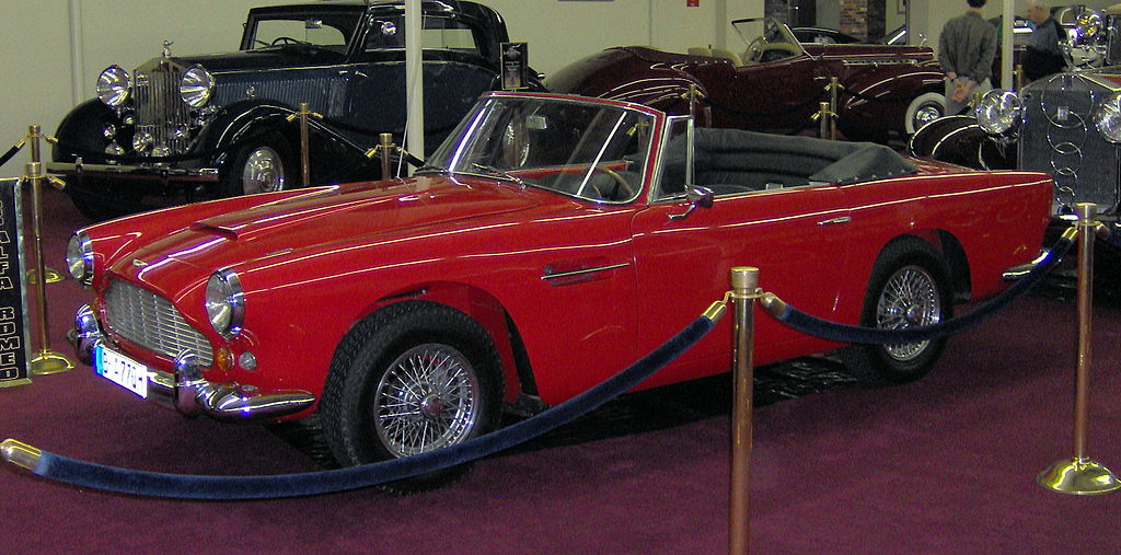 1962 Aston Martin DB4 Series V Convertible.