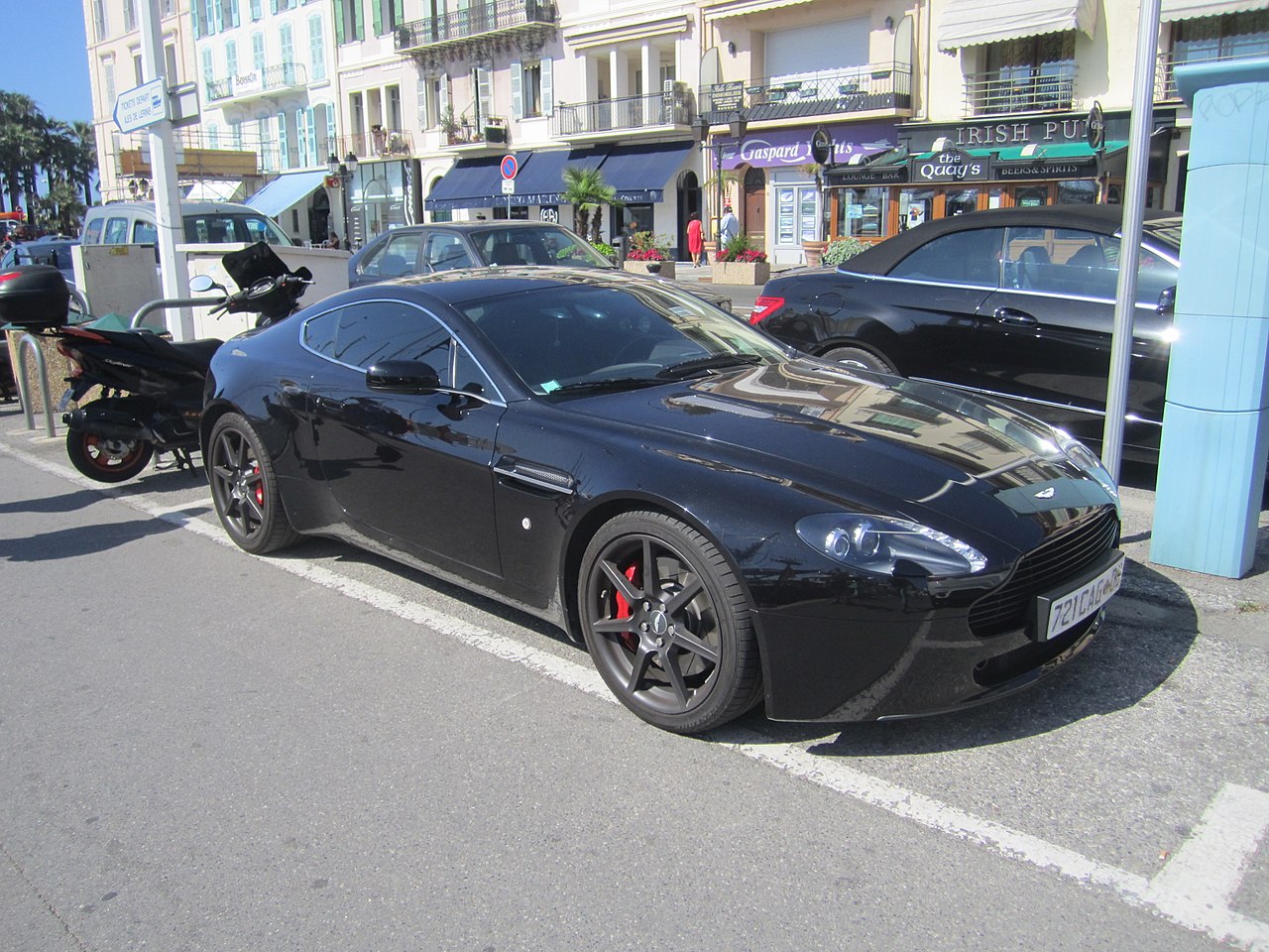 The V8 Vantage after the 2008 updates.