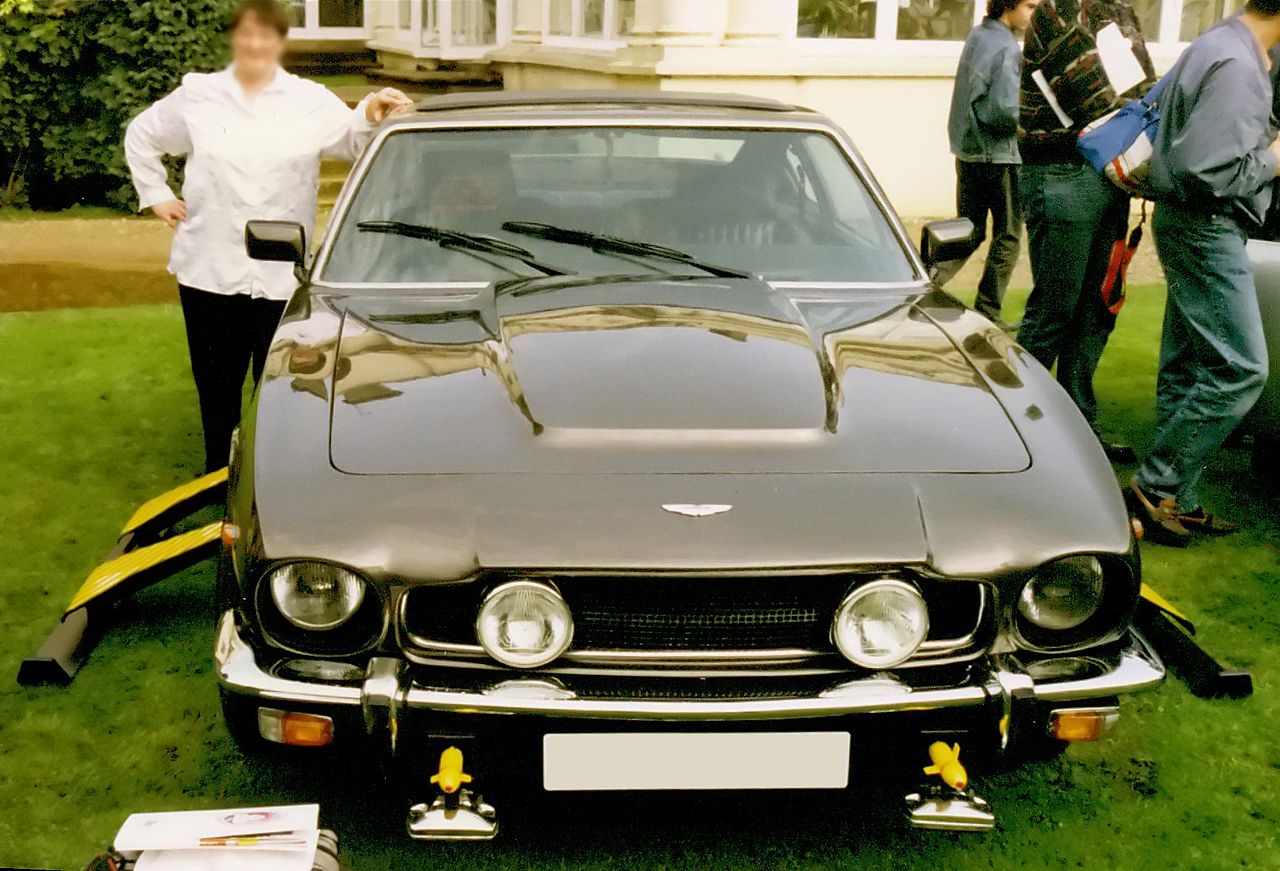 Aston Martin V8 Volante from The Living Daylights.