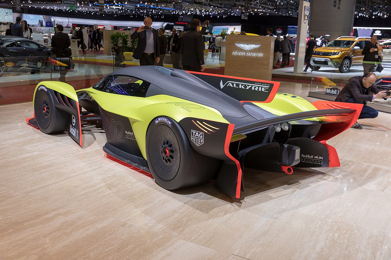 Aston Martin Valkyrie AMR Pro concept.