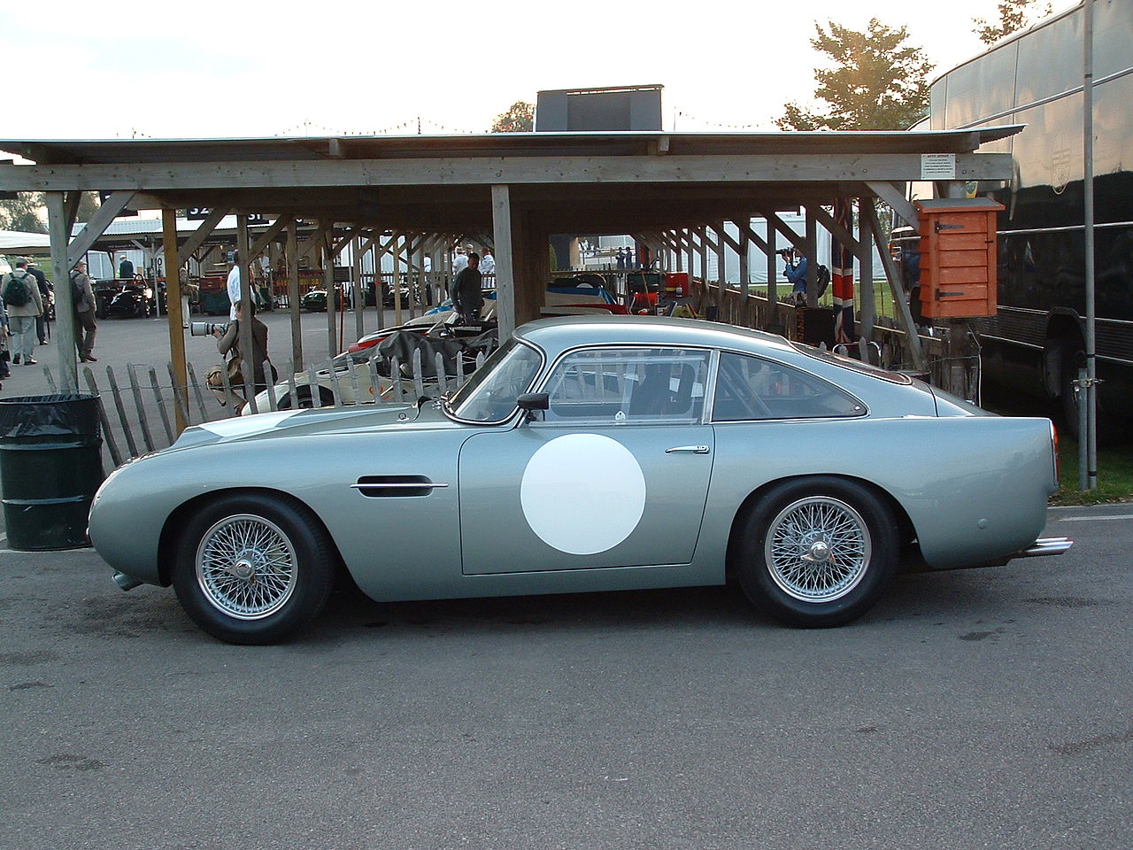 DB4 GT at 2004 Goodwood Revival.