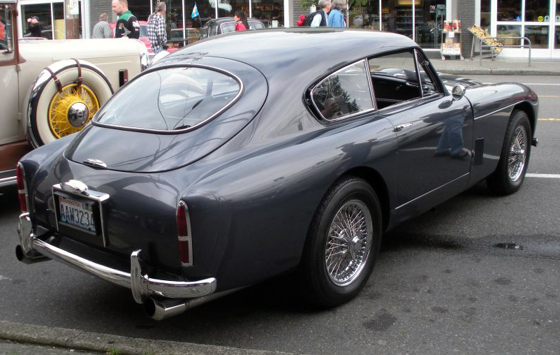 The DB Mark III featured a hatchback body first seen on the DB2-4