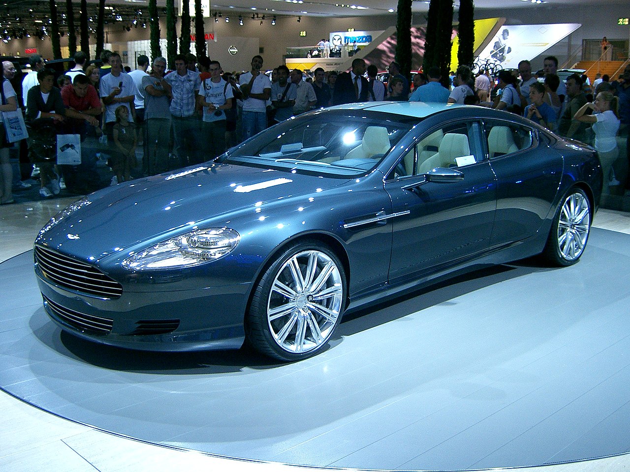 Aston Martin Rapide concept at the 2006 North American International Auto Show.