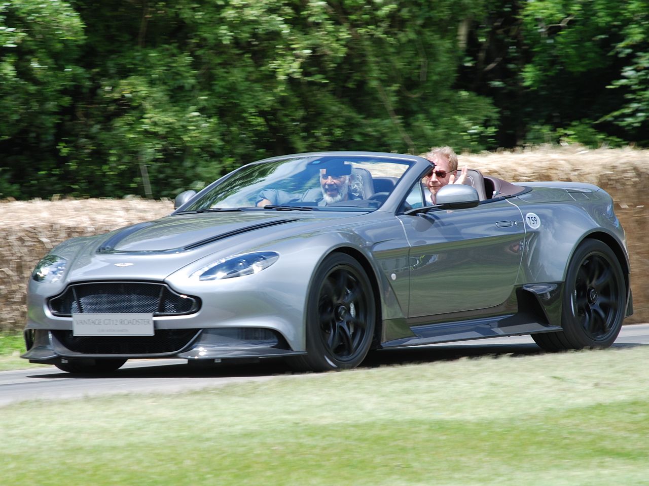 Aston Martin Vantage GT12 Roadster.