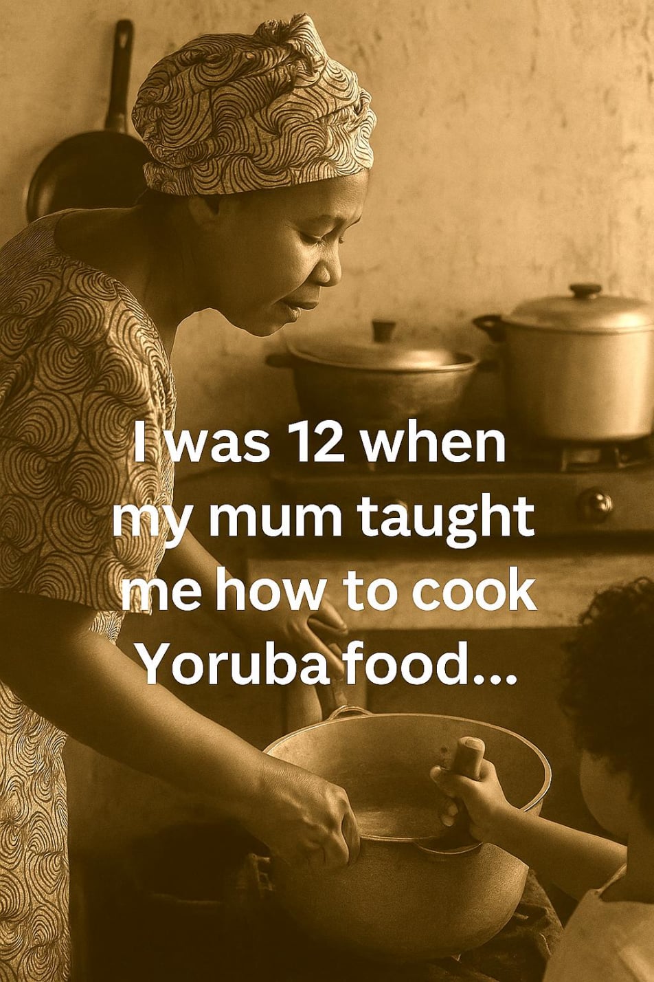Cooking at 12 - Mama Garri