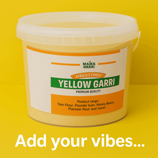 Yellow garri - Mama garri