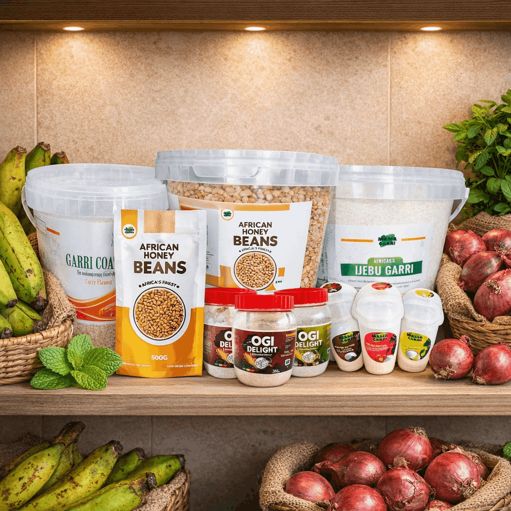 Mama Garri - shelf food