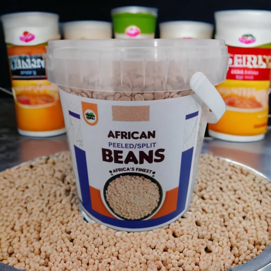 Split Peeled split beans - Mama Garri