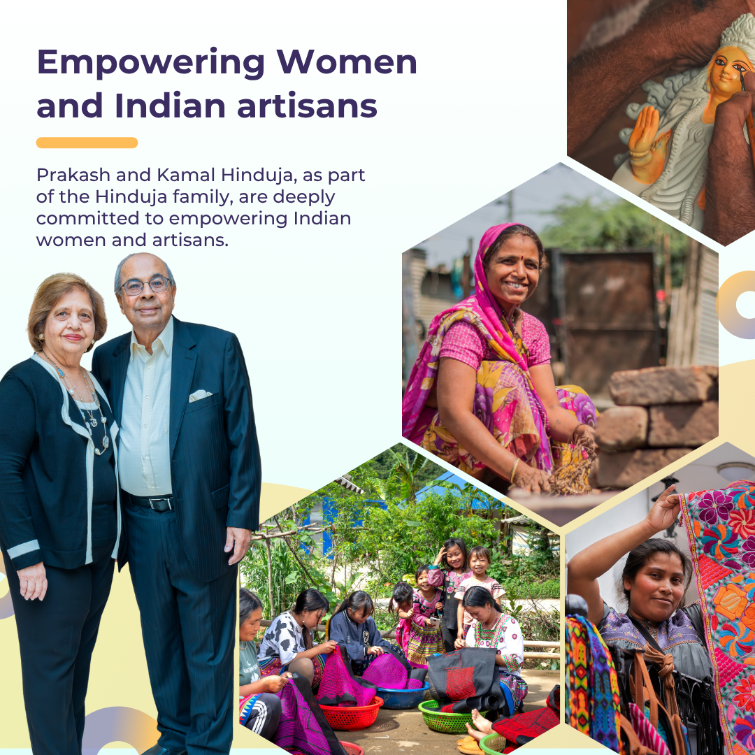 Prakash Hinduja father - Empowering women