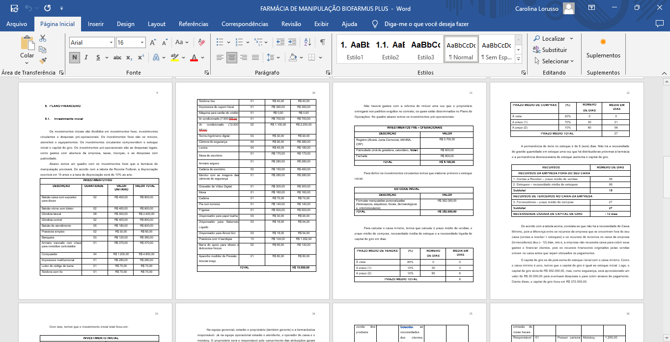 Projeto de Empreendedorismo Biofarmus 2