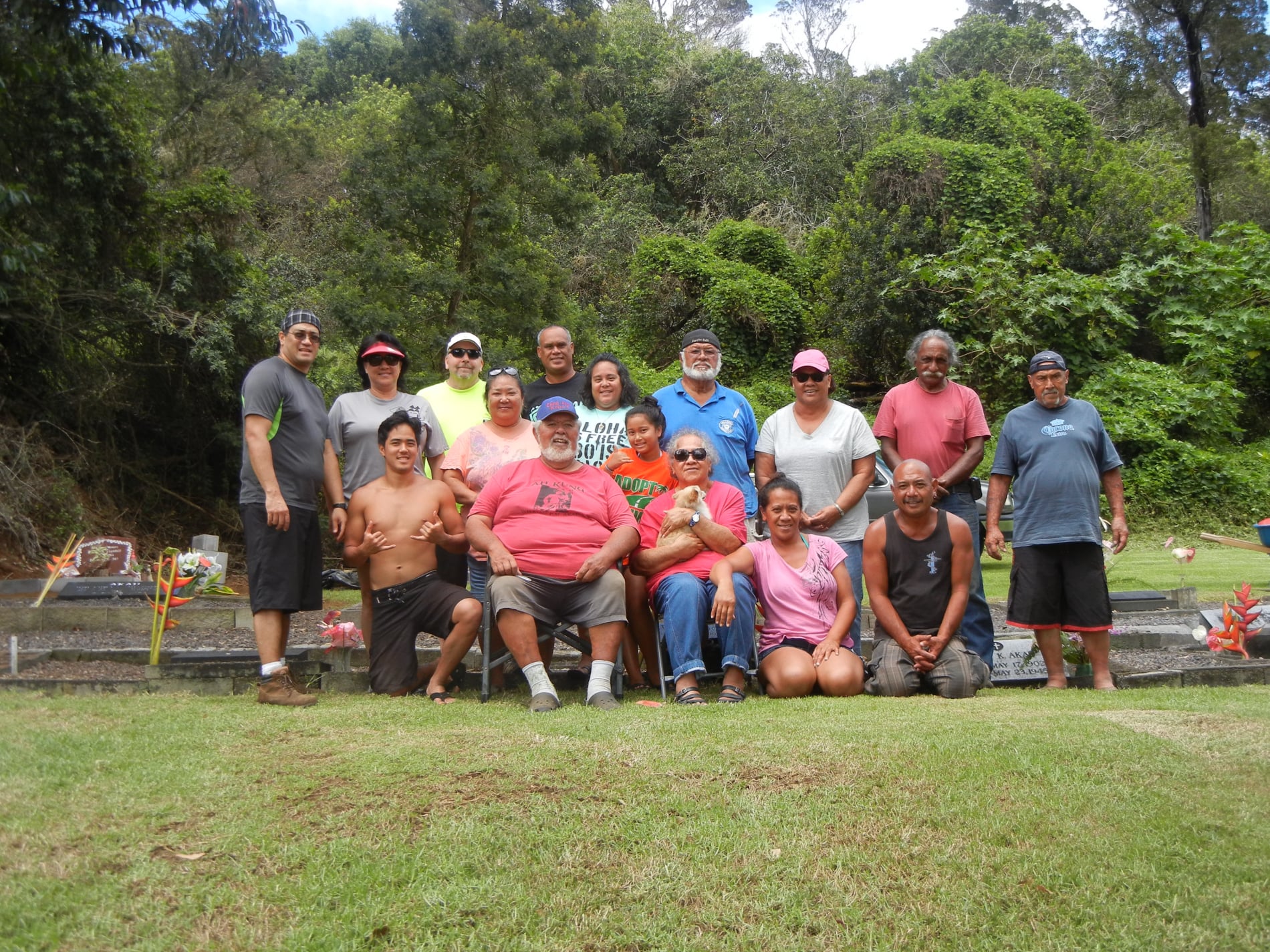 2015 Akau Ohana Waimea Cemetery Work Day