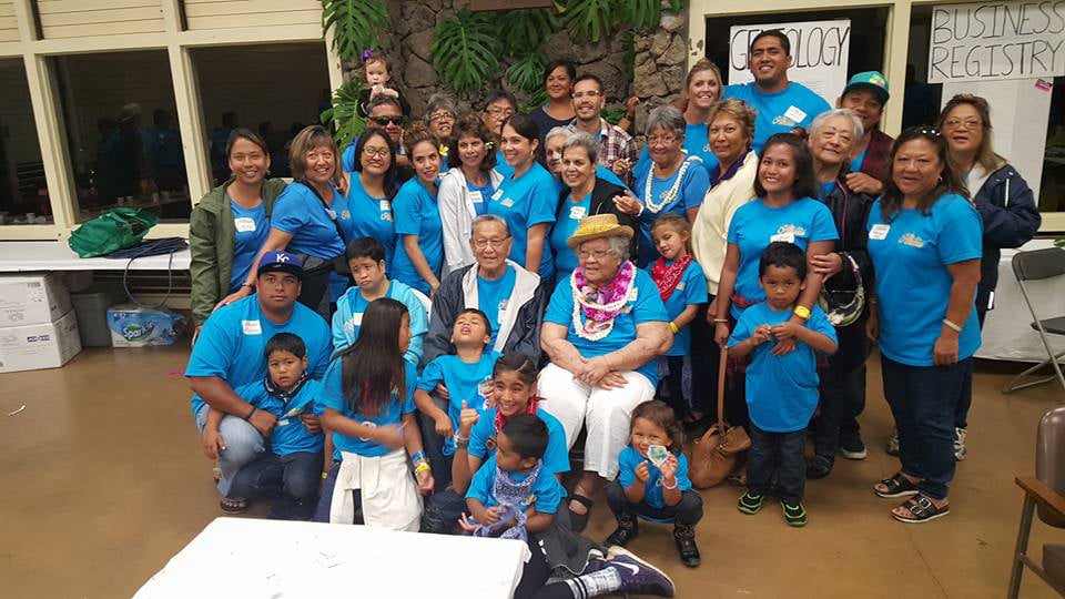 2016 Akau Reunion - Aoki and Kalahiki Ohana
