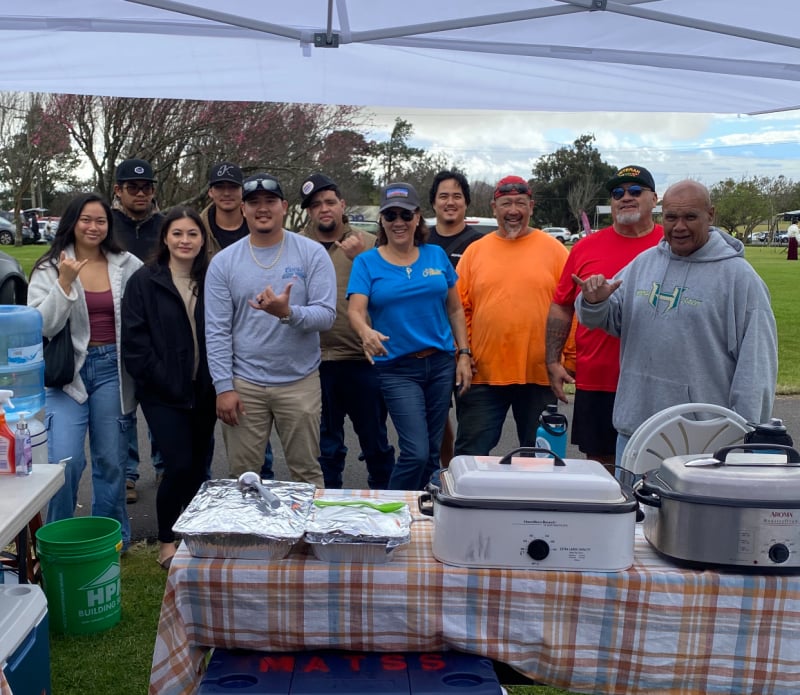 2025 Akau Food Booth Crew - Waimea