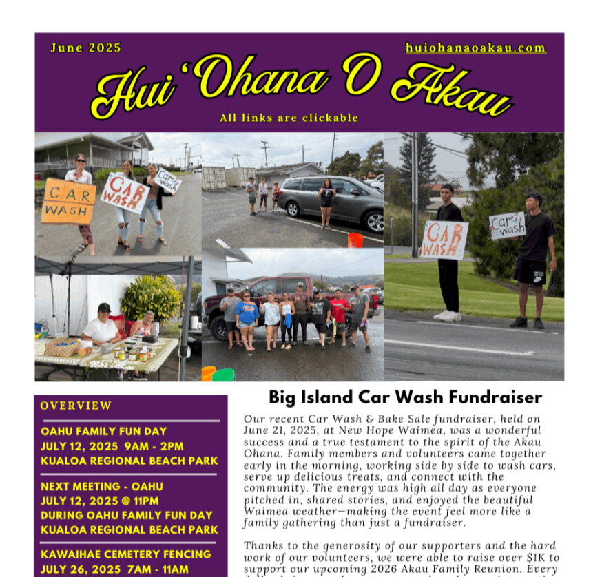 HOOA June News 2025