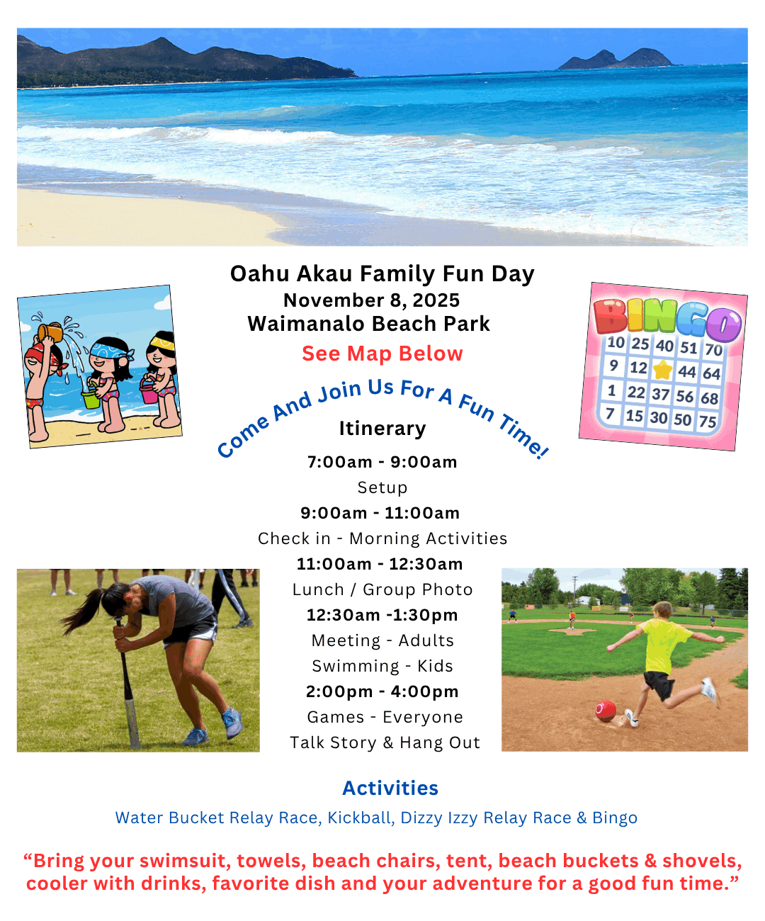 Akau Ohana Family Fun Day - Oahu