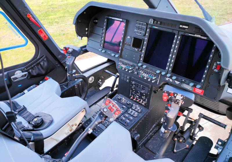 aw109s trekker hoverfly helicopter