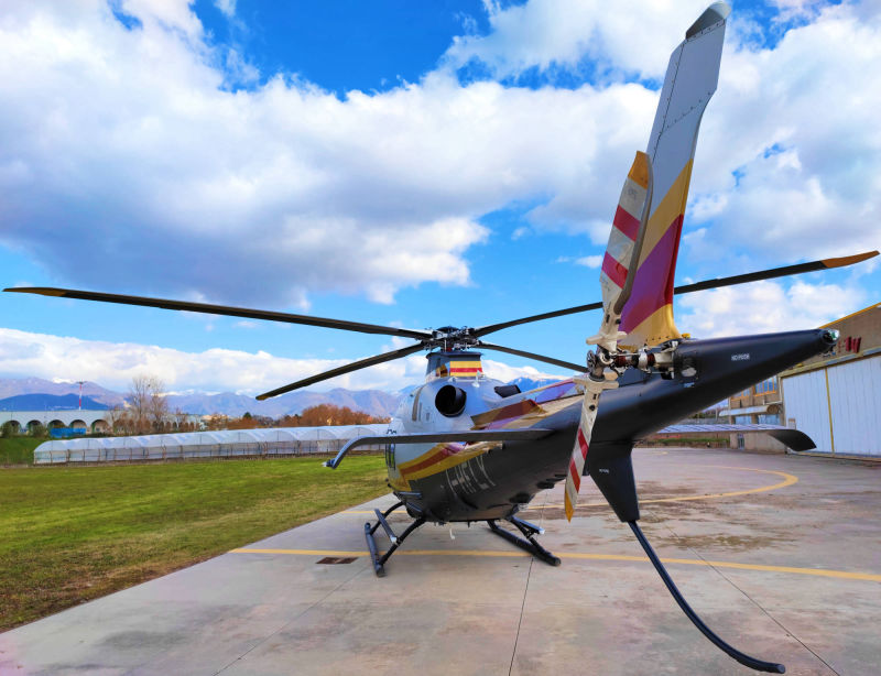 aw109s trekker hoverfly helicopter