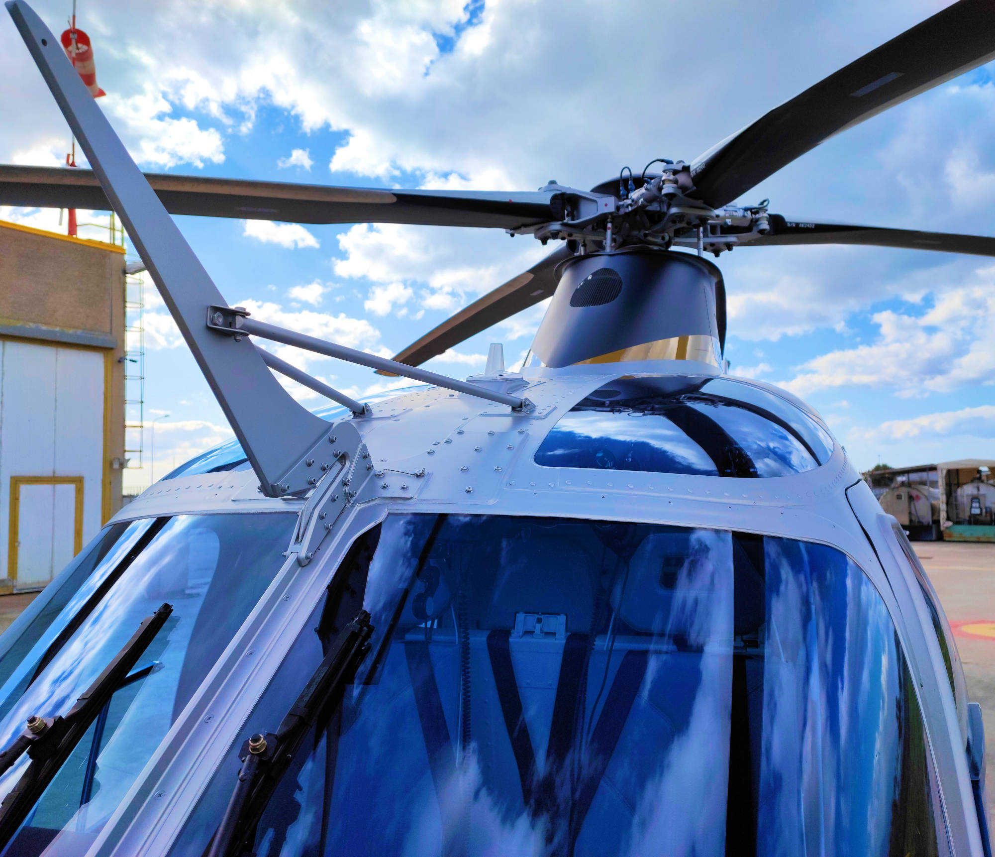 aw109s trekker hoverfly helicopter