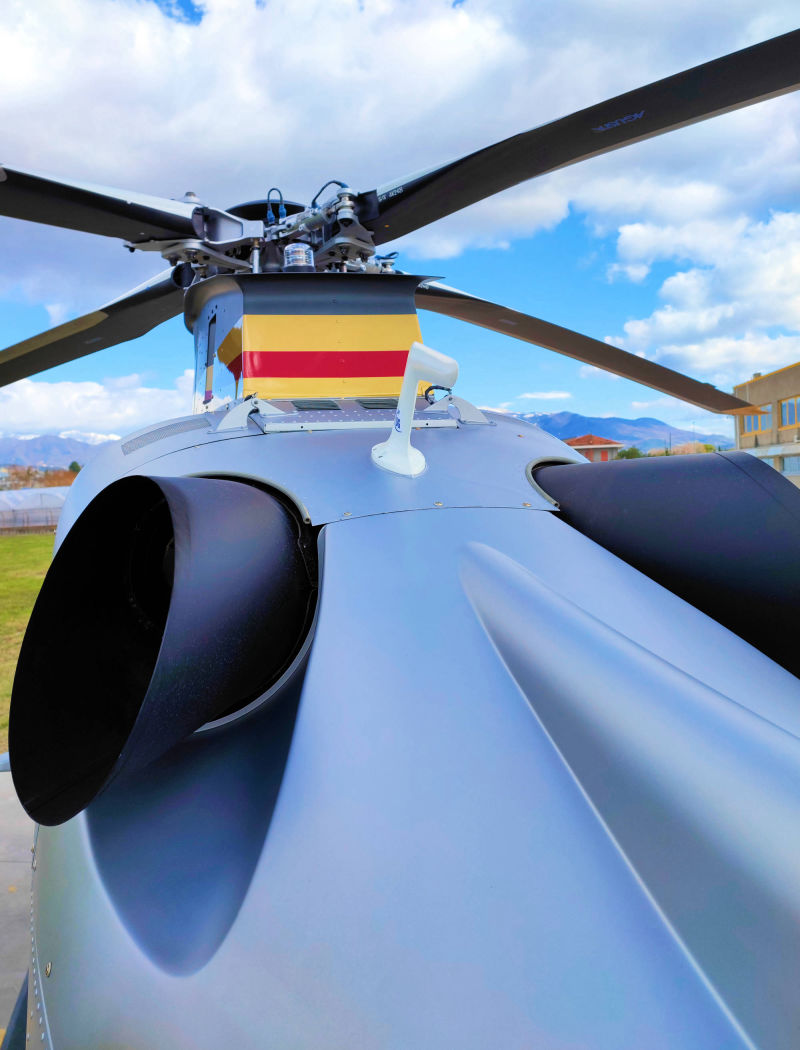 aw109s trekker hoverfly helicopter