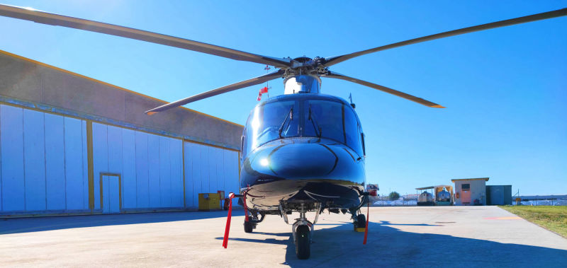 aw109sp hoverfly helicopter
