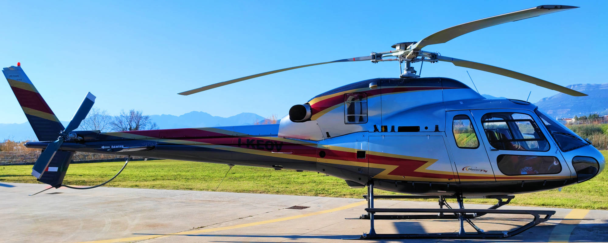 as355n hoverfly helicopter