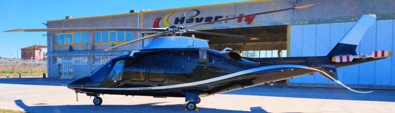 aw109sp hoverfly helicopter