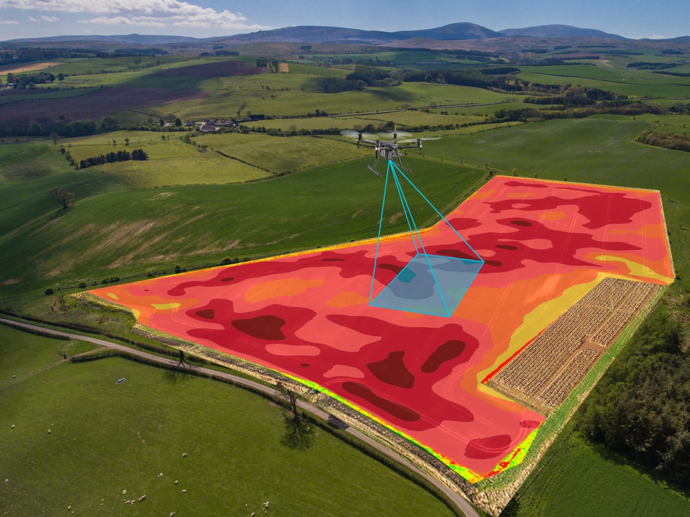 ENVIRONMENTAL with hoverfly drone 