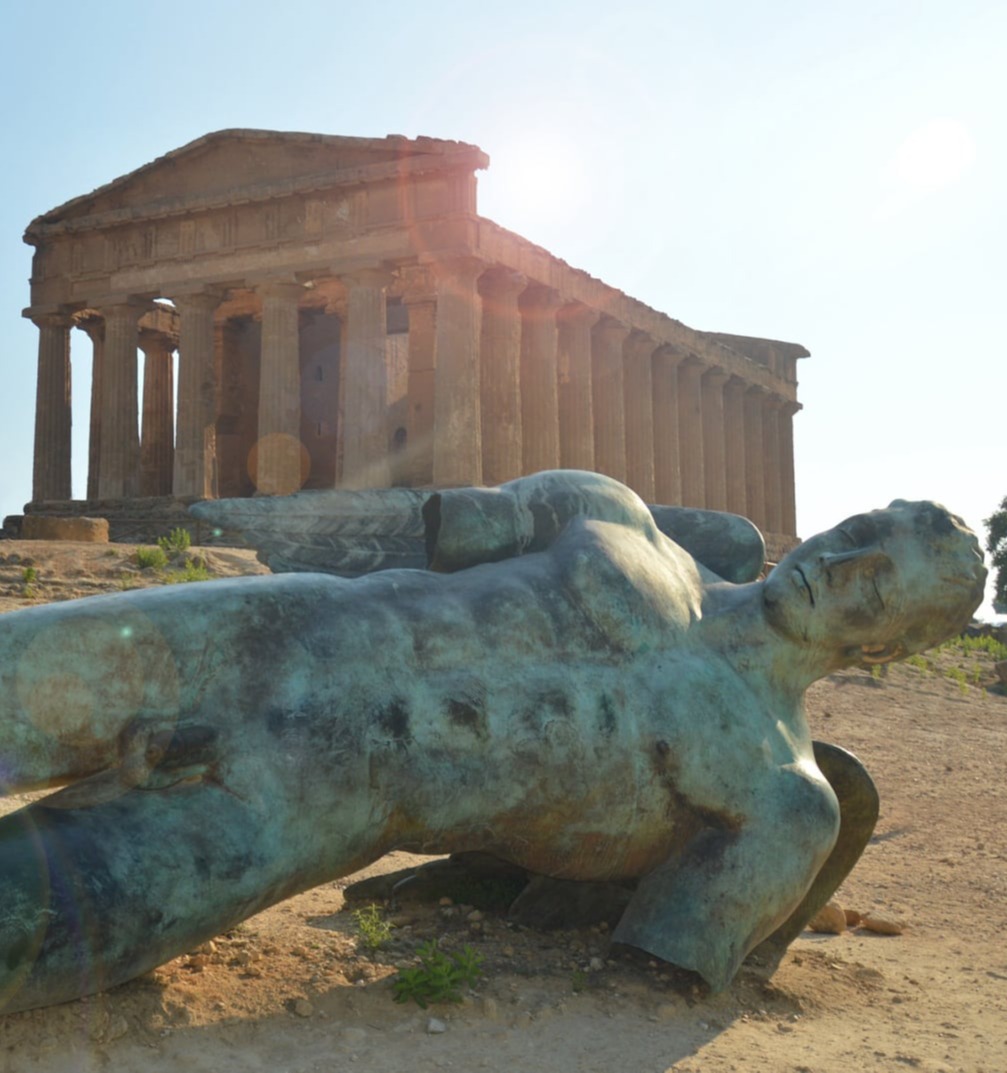 reach Sicily with a rented helicopter
