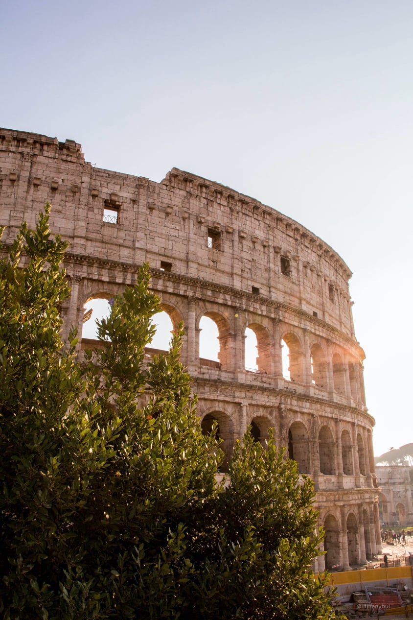 reach Rome by helicopter