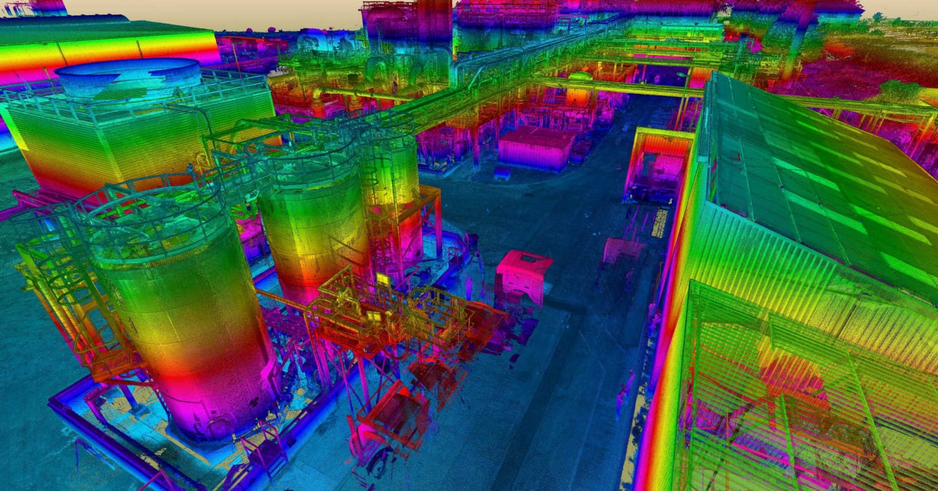 building and industrial inspections with hoverfly drone 