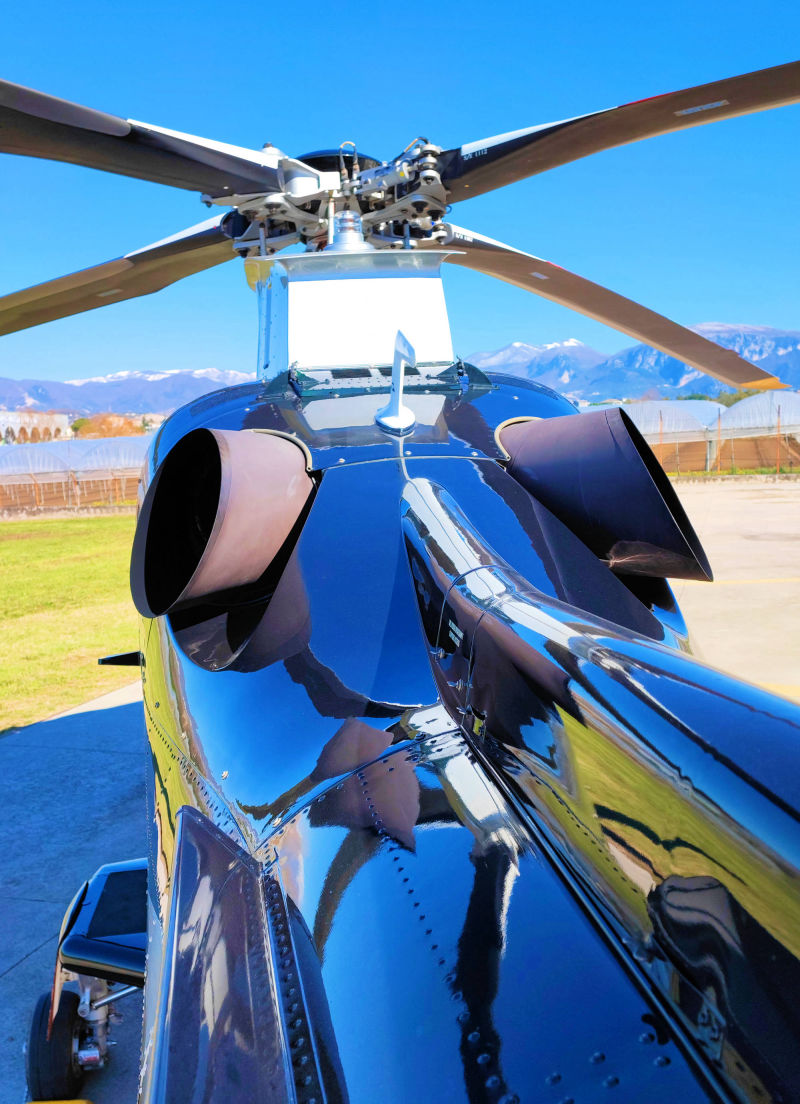 aw109sp hoverfly helicopter