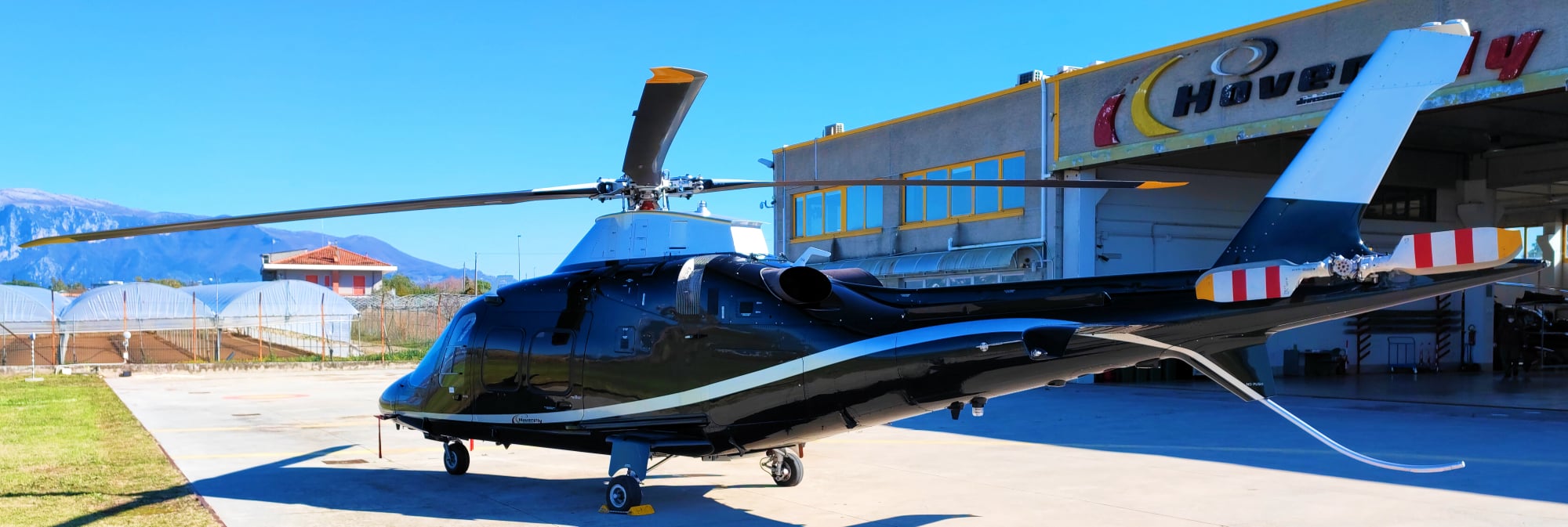 aw109sp hoverfly helicopter