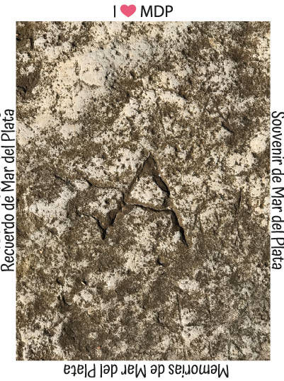 monumento natural tallas piedras mar del plata costa grafitti