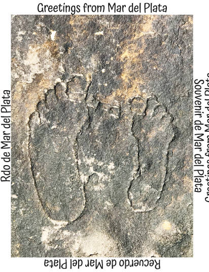 monumento natural tallas piedras mar del plata costa grafitti