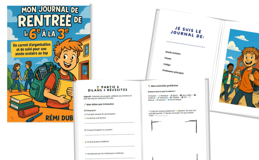 Mon journal de rentrée