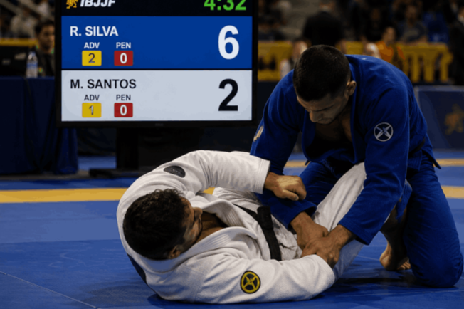 Pontuações e regras oficiais do Jiu-Jitsu esportivo