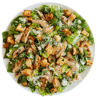 Classic Chicken Caesar Salad from the Wedgeman
