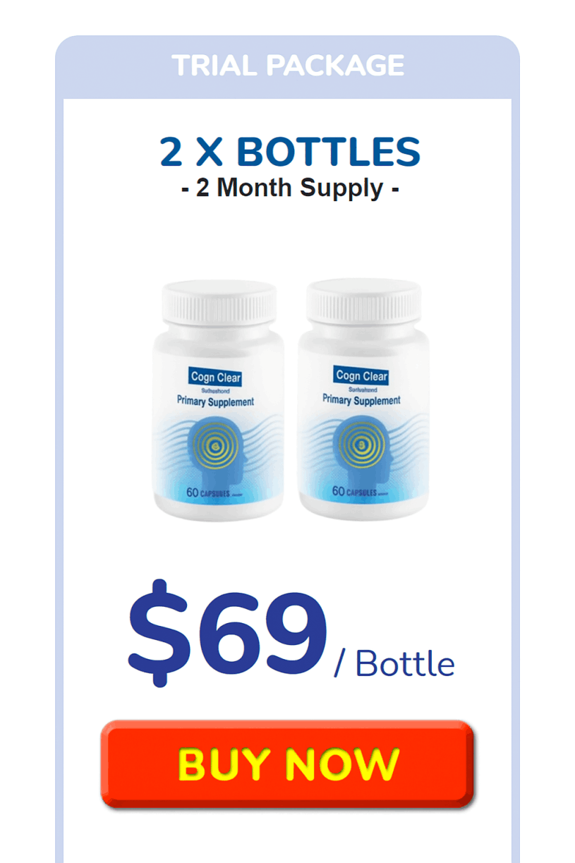 TRIAL PACKAGE COGNICLEAR