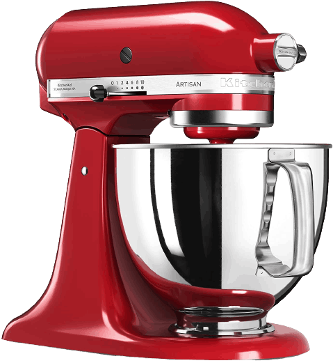 KitchenAid Artisan Robot de Cocina de 4,8 l 5KSM125EAC (Rojo Imperial)